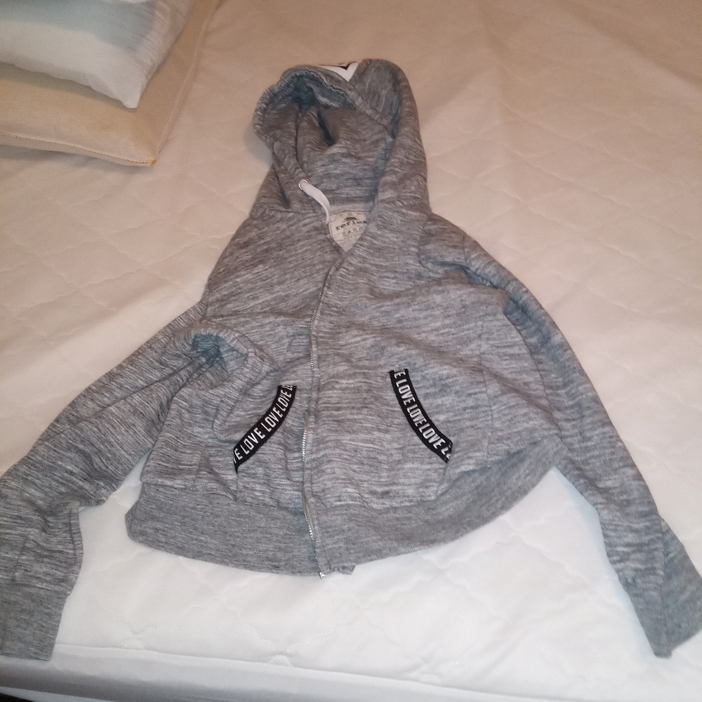 Grey hoodie